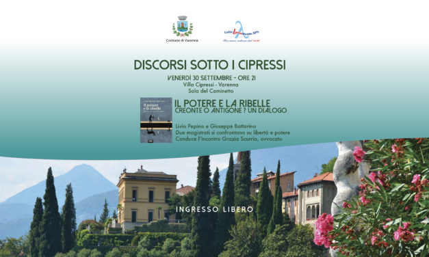 DISCORSI SOTTO I CIPRESSI – IL POTERE E LA RIBELLE