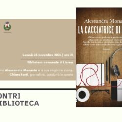 Incontri in biblioteca – Lunedì 25 Novembre ore 21