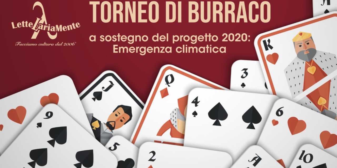 Torneo di Burraco – a sostegno del progetto 2020: Emergenza climatica