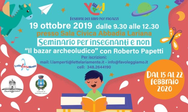 SEMINARIO PER INSEGNANTI E NON – YEAH! festival del libro per ragazzi