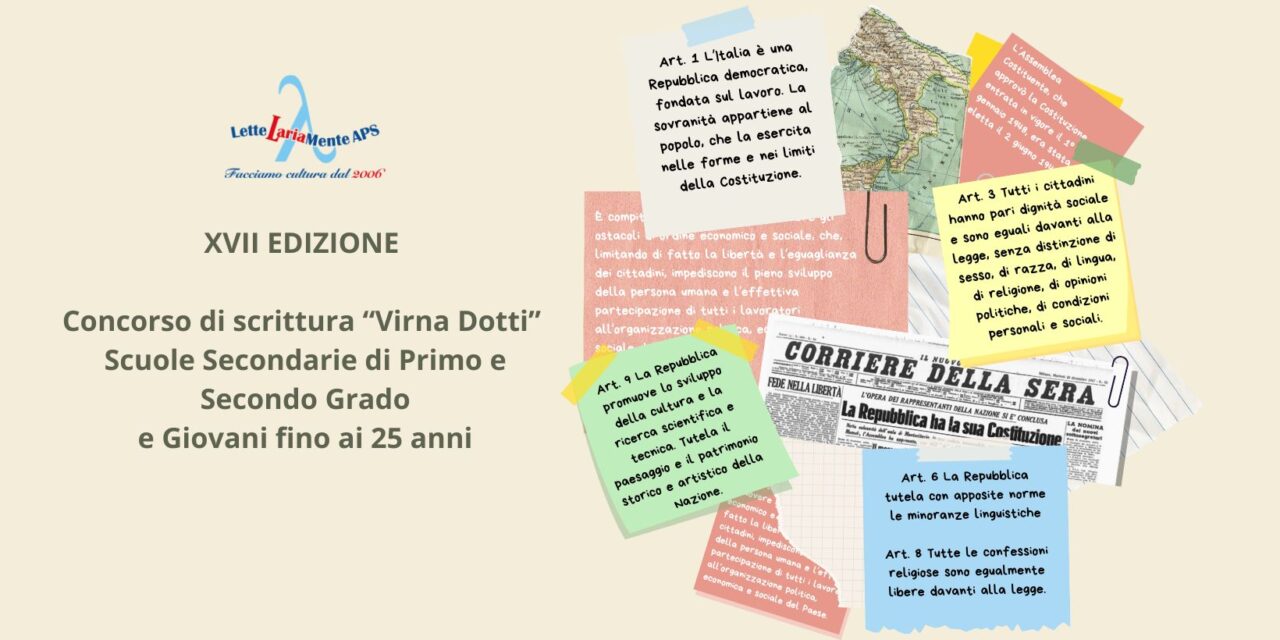 INCIPIT 2025 – CONCORSO INCIPIT VIRNA DOTTI