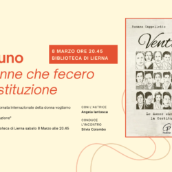 Incontro 8 Marzo 2025 ore 20.45