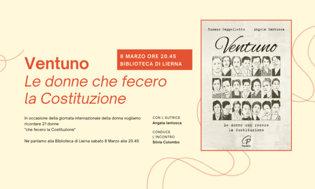 Incontro 8 Marzo 2025 ore 20.45